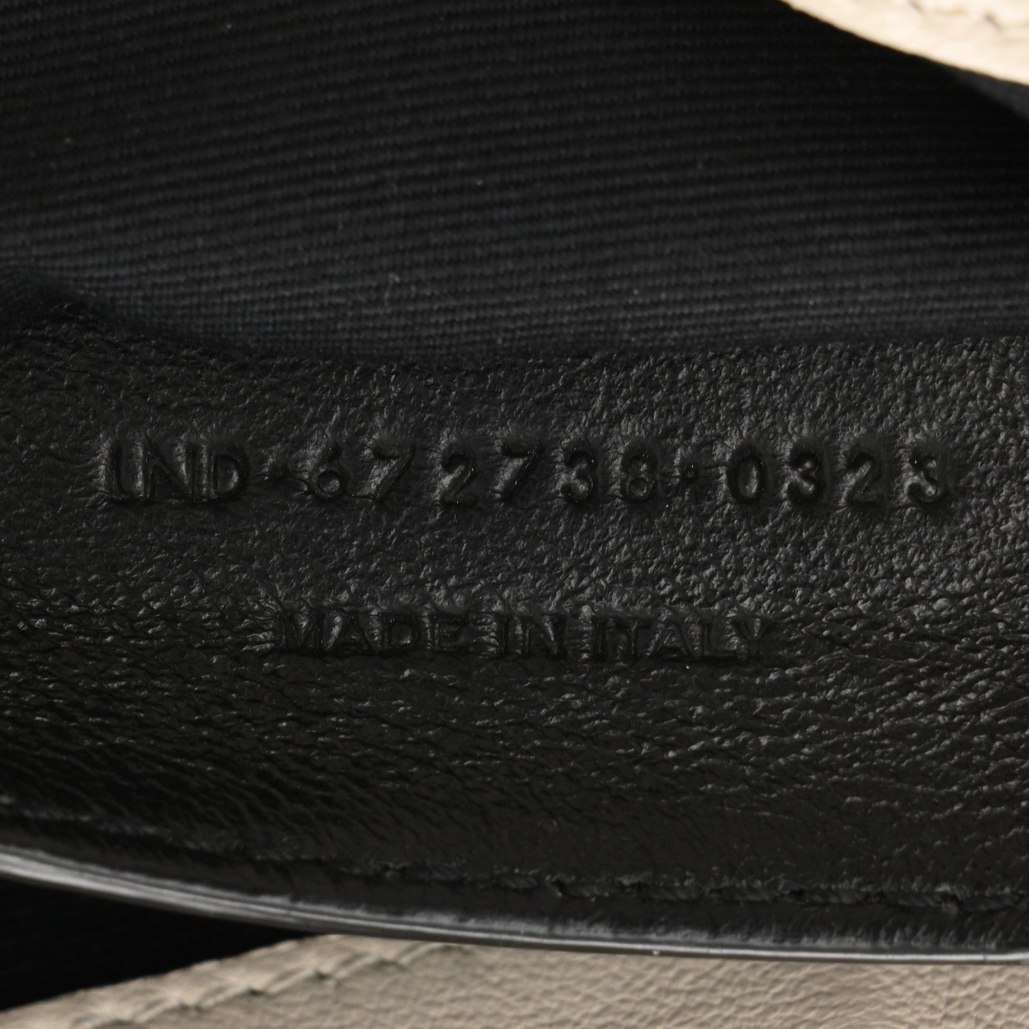 Saint Laurent Lambskin Quilted Monogram Mini Nolita Crema Soft 7 of 11