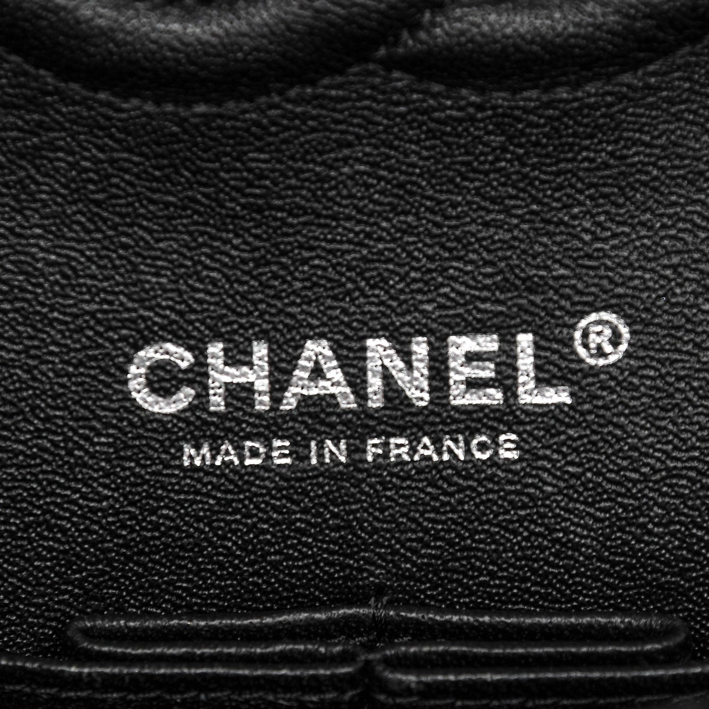 Velvet Quilted Medium Double Flap Black
