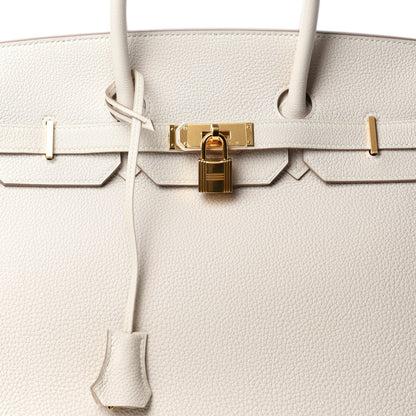 Hermes Togo Birkin 35 Craie 11 of 11