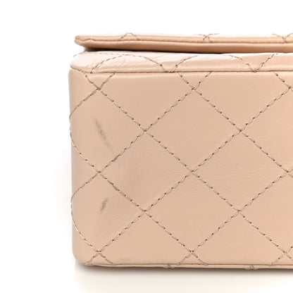 Chanel Aged Calfskin Quilted 2.55 Reissue 226 Flap Light Beige 9 of 10