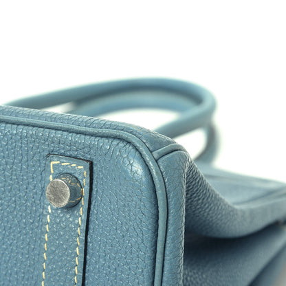 Hermes Togo Birkin 30 Blue Jean 13 of 20