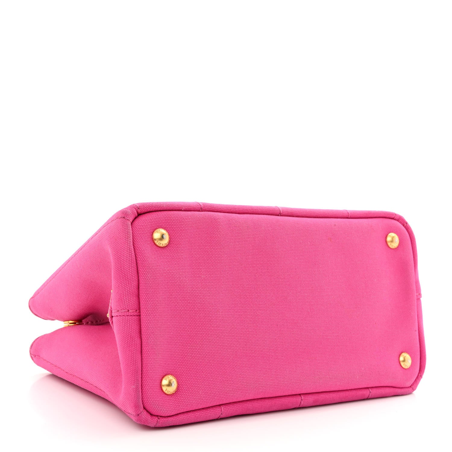Prada Canapa Small Logo Tote Fuxia 4 of 13