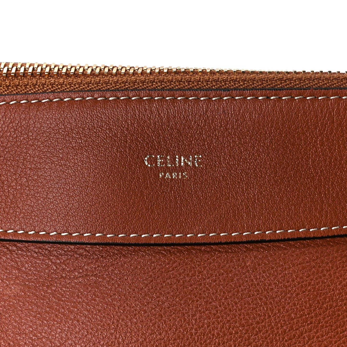 Supple Calfskin Large Romy Shoulder Bag Tan