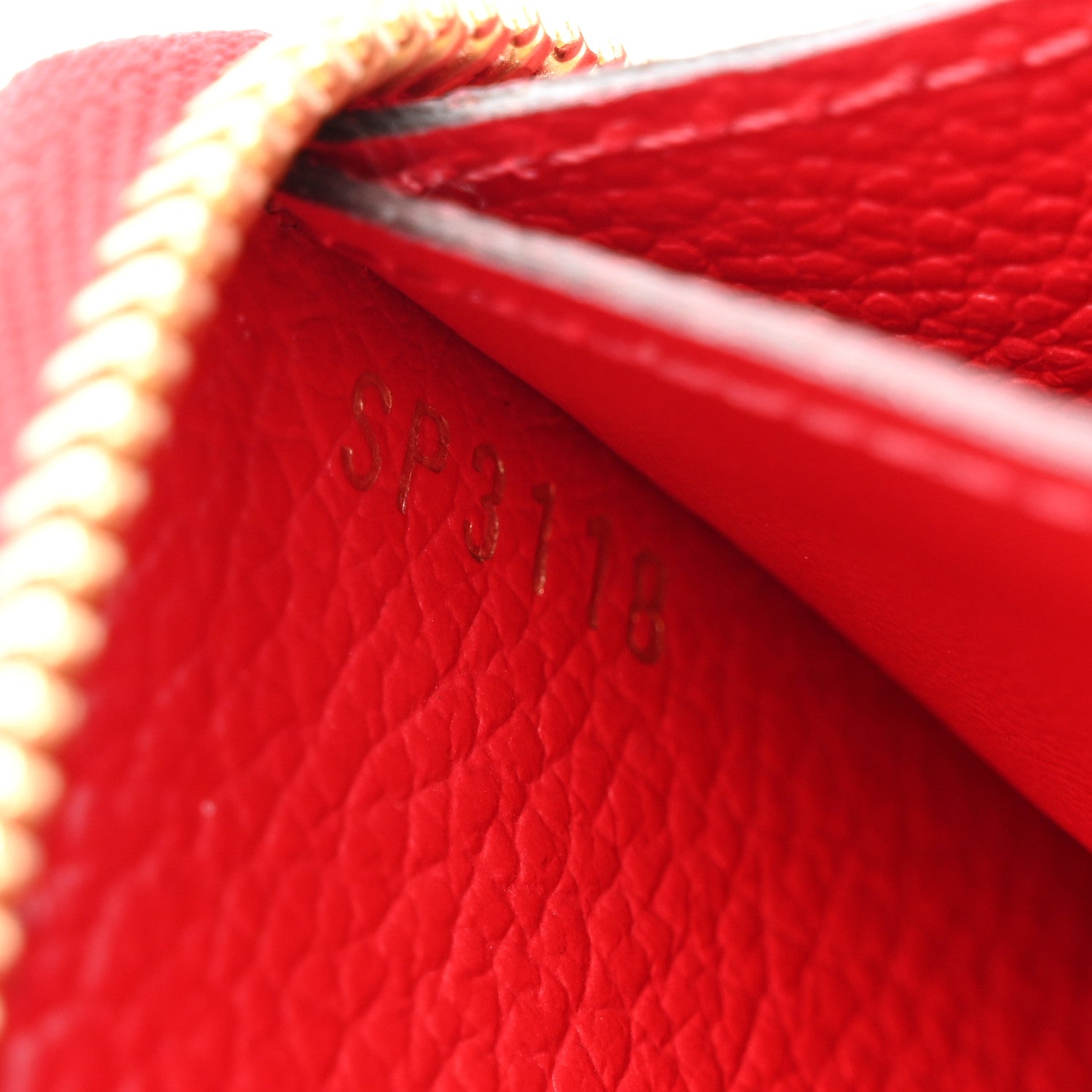 Louis Vuitton Empreinte Clemence Wallet Scarlet 7 of 7