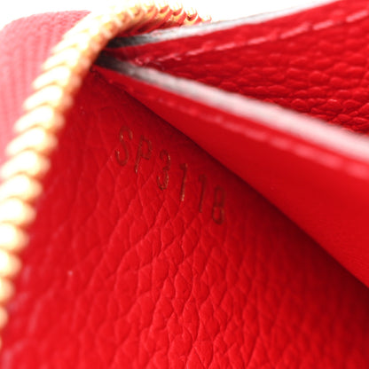 Louis Vuitton Empreinte Clemence Wallet Scarlet 7 of 7