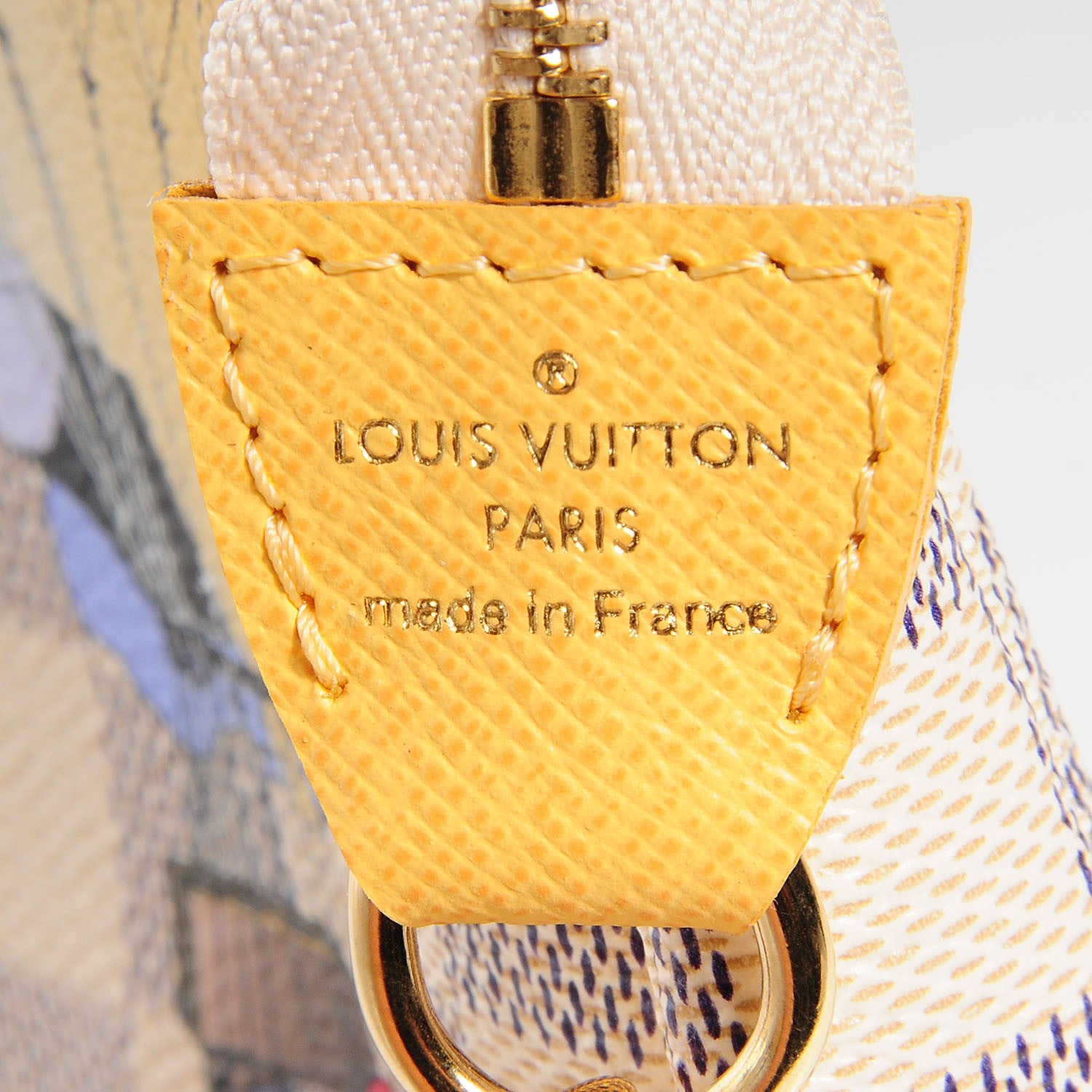 Louis Vuitton Damier Azur Illustre Mini Pochette Accessories 6 of 8