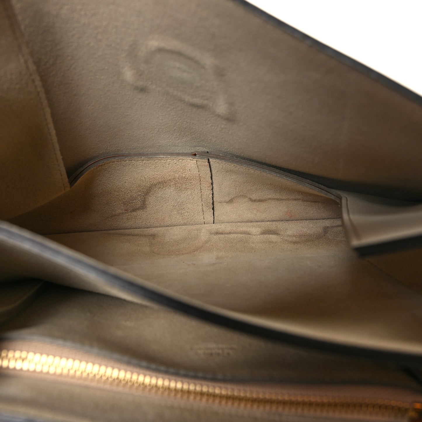 Suede Calfskin Medium Faye Shoulder Bag Tobacco