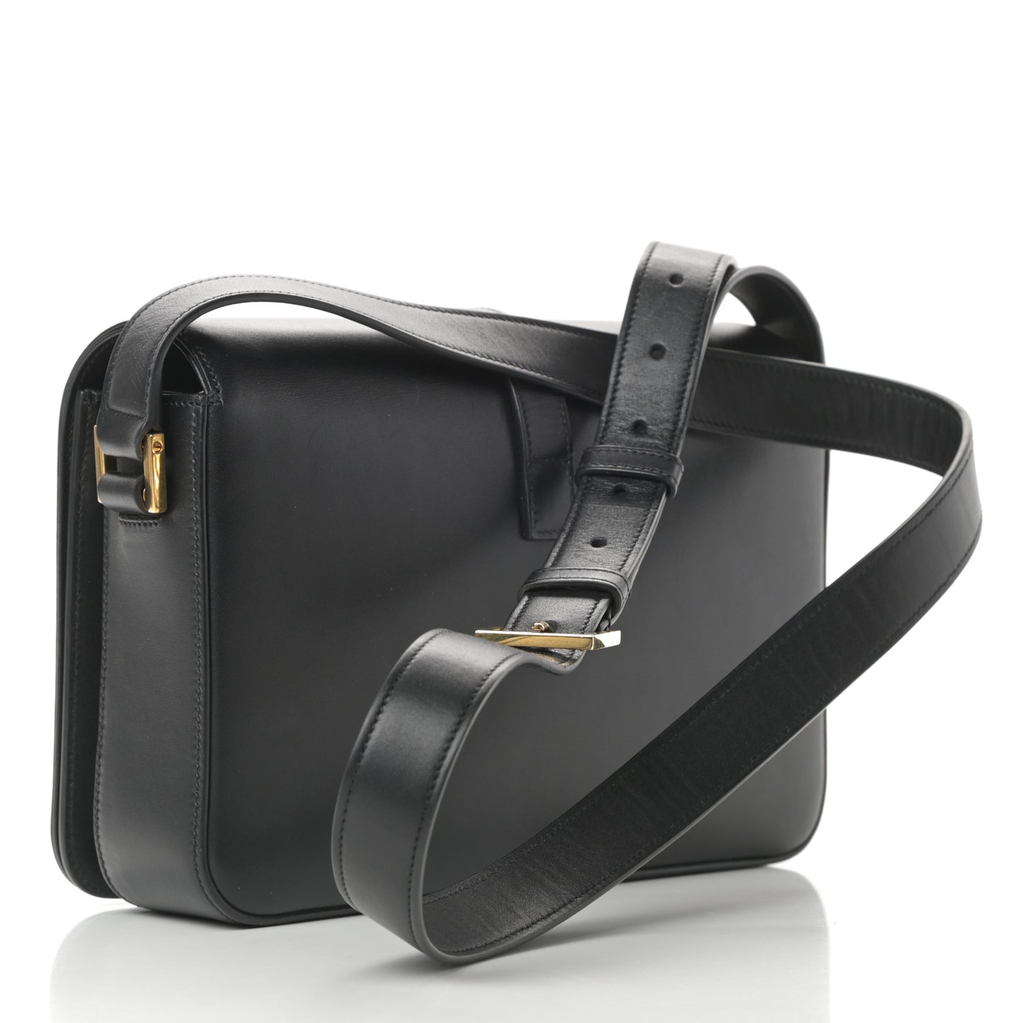 Smooth Calfskin Medium Classic Monogram Universite Bag Black