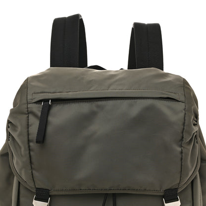 Prada Tessuto Nylon Montagna Double Buckle Backpack Militare 9 of 11