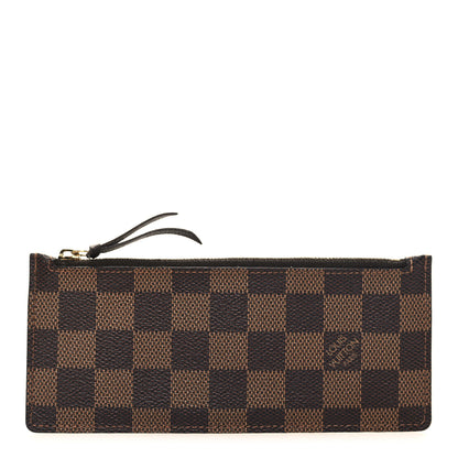 Louis Vuitton Damier Ebene Josephine Wallet Zippered Insert 1 of 7