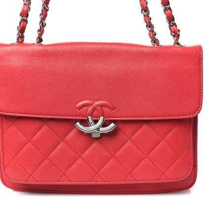Chanel Caviar Quilted Small CC Box Top Flap Red 9 of 11