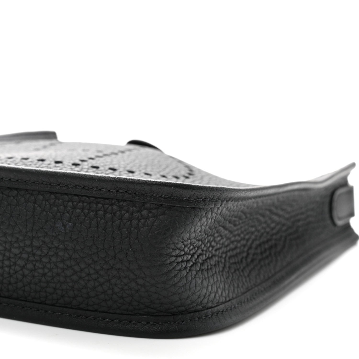 Hermes Taurillon Clemence Evelyne TPM Black 10 of 10