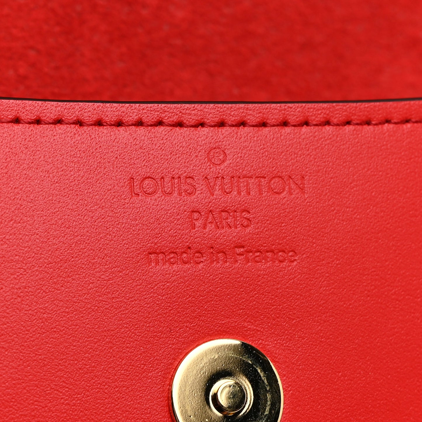 Monogram Woody Sunglass Case Rouge