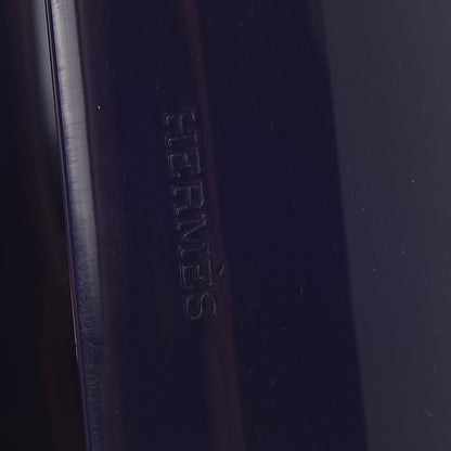 Hermes Lacquered Wood Pixel Bracelet M Bleu Nuit Parme 4 of 6