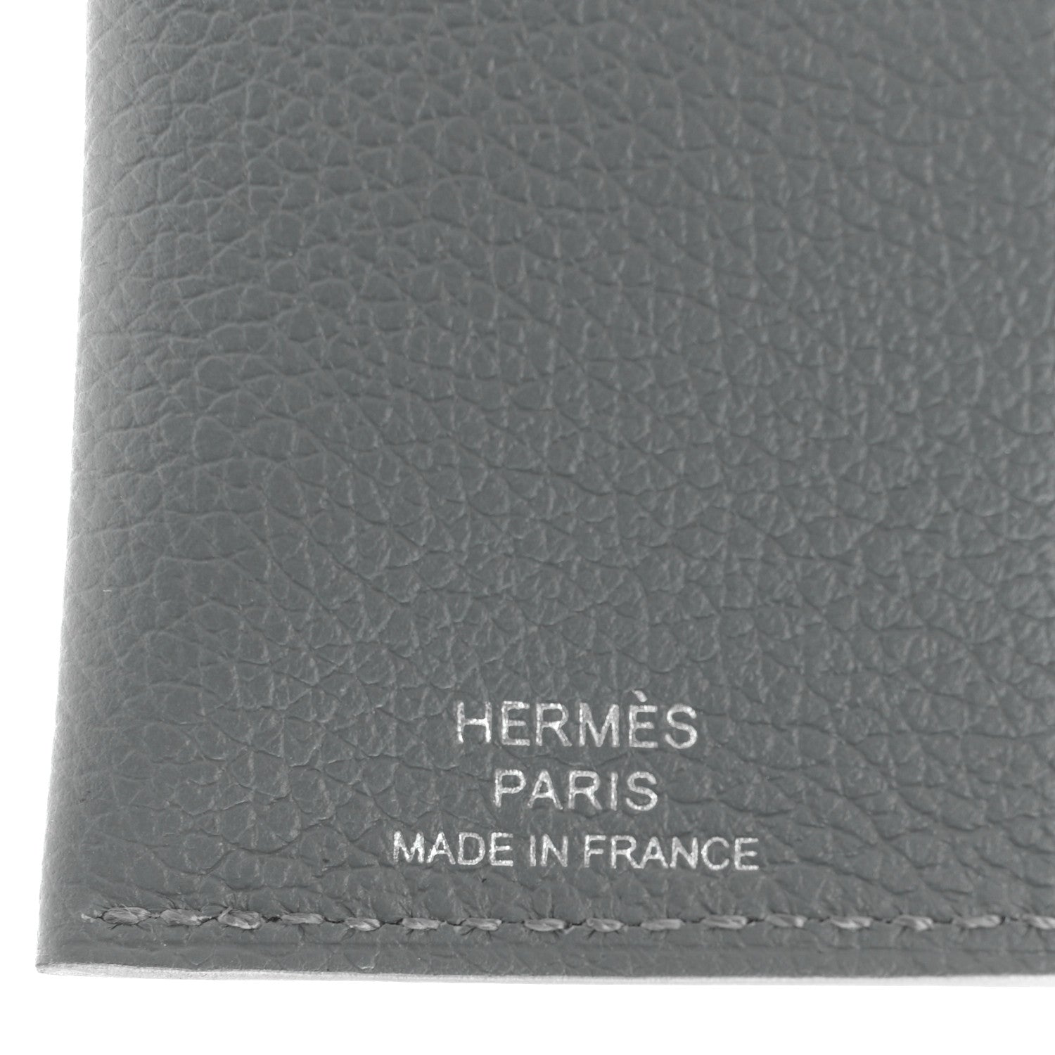 Hermes Evercolor RMS Passport Holder Gris Meyer 6 of 8