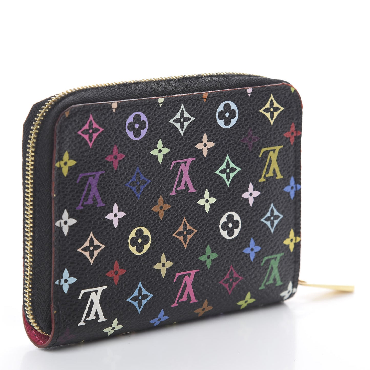 Monogram Multicolor Zippy Coin Purse Black Grenade