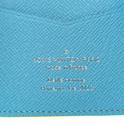 Louis Vuitton Monogram Playground Pocket Organizer Lime 6 of 7