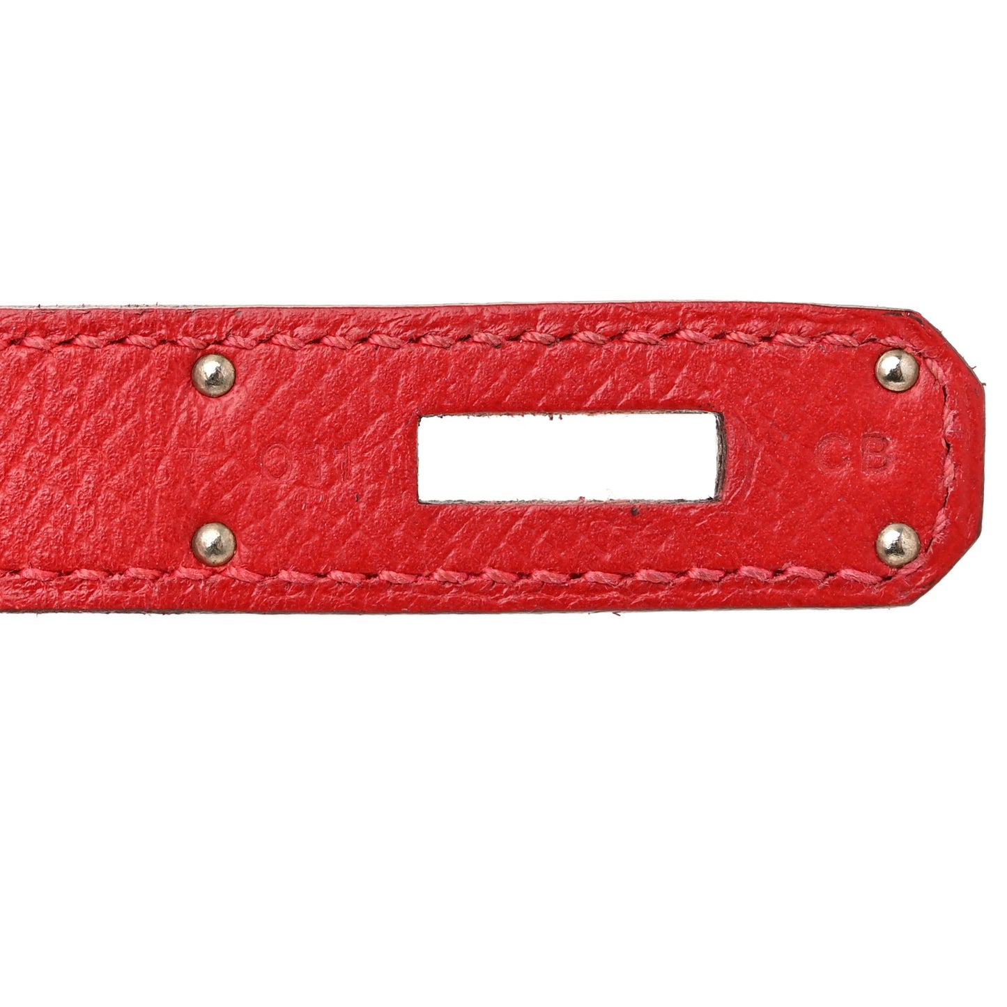Epsom Birkin 35 Rouge Casaque