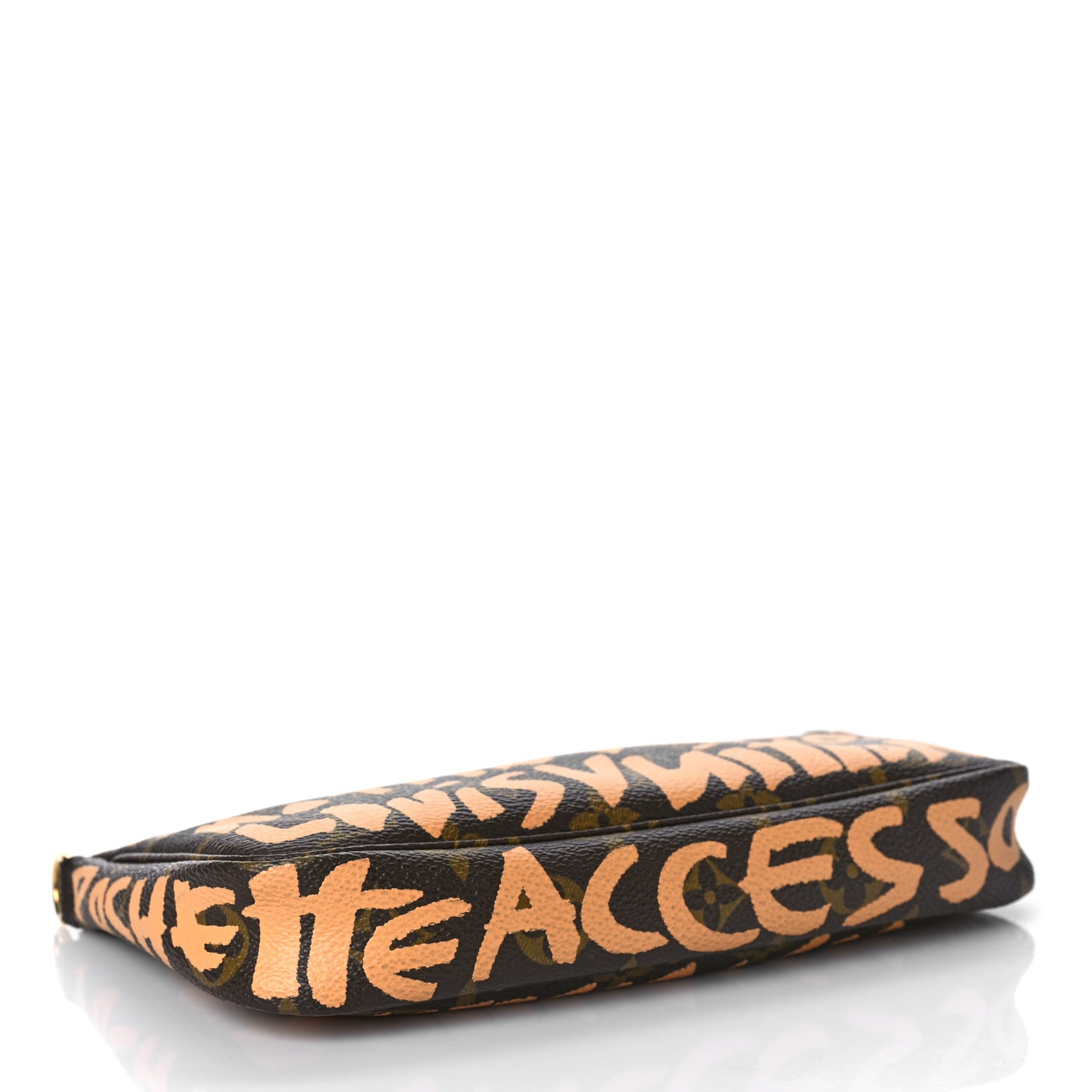 Monogram Graffiti Pochette Accessories Peach
