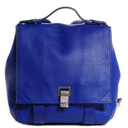 Proenza Schouler Leather Small PS Backpack Cobalt 1 of 11