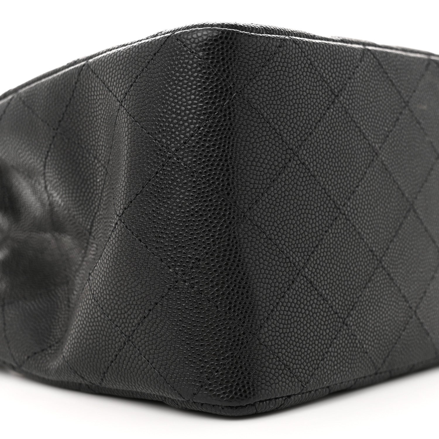 Chanel Caviar Quilted Mini Bucket Bag Black 9 of 11