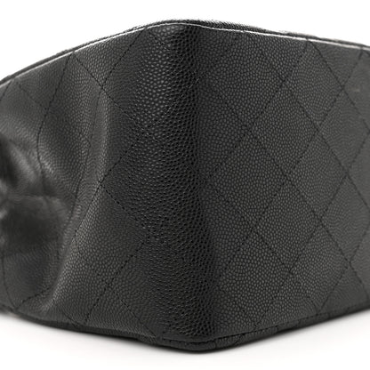 Chanel Caviar Quilted Mini Bucket Bag Black 9 of 11