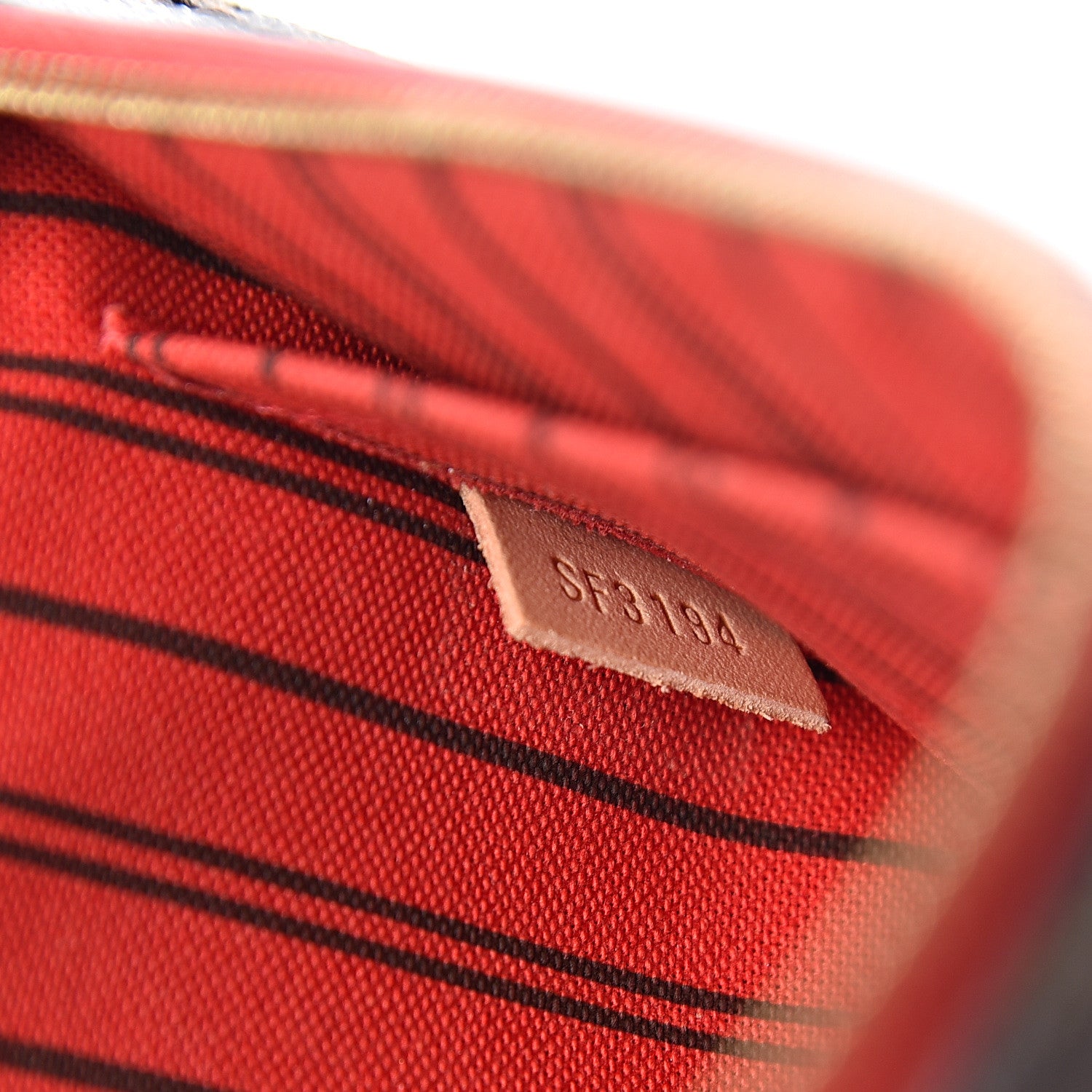 Louis Vuitton Monogram Neverfull MM GM Pochette Cherry 6 of 6