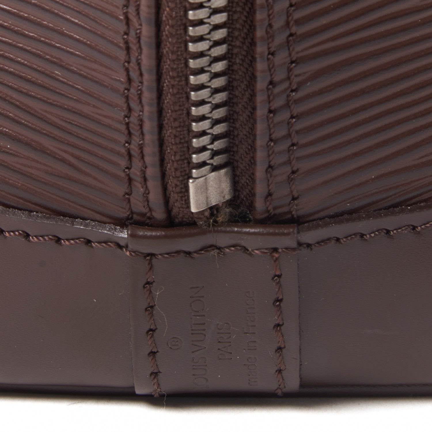 Louis Vuitton Epi Alma PM Moka 8 of 9