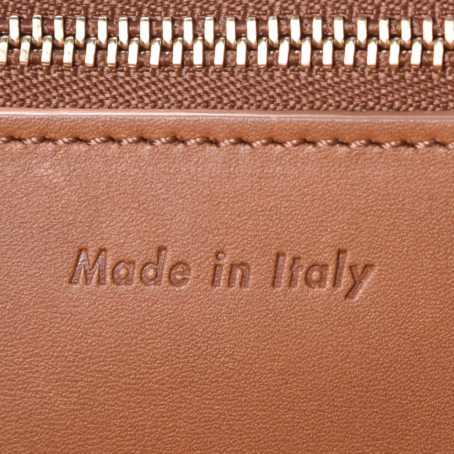 Natural Calfskin Large Belt Bag Tan