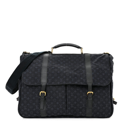 Louis Vuitton Mini Monogram Denise Navy 1 of 15