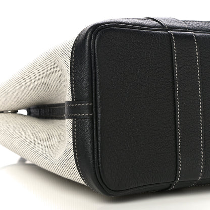 Hermes Toile Negonda Garden Party 30 TPM Black Ecru 8 of 9
