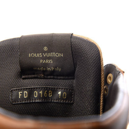 Louis Vuitton Calfskin Oberkampf Ankle Boots 10 Cognac 8 of 9