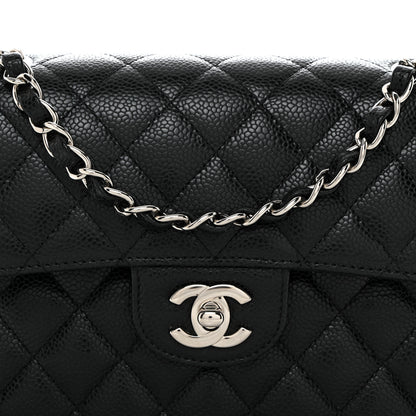 Chanel Caviar Quilted Small Double Flap Black 8 of 10