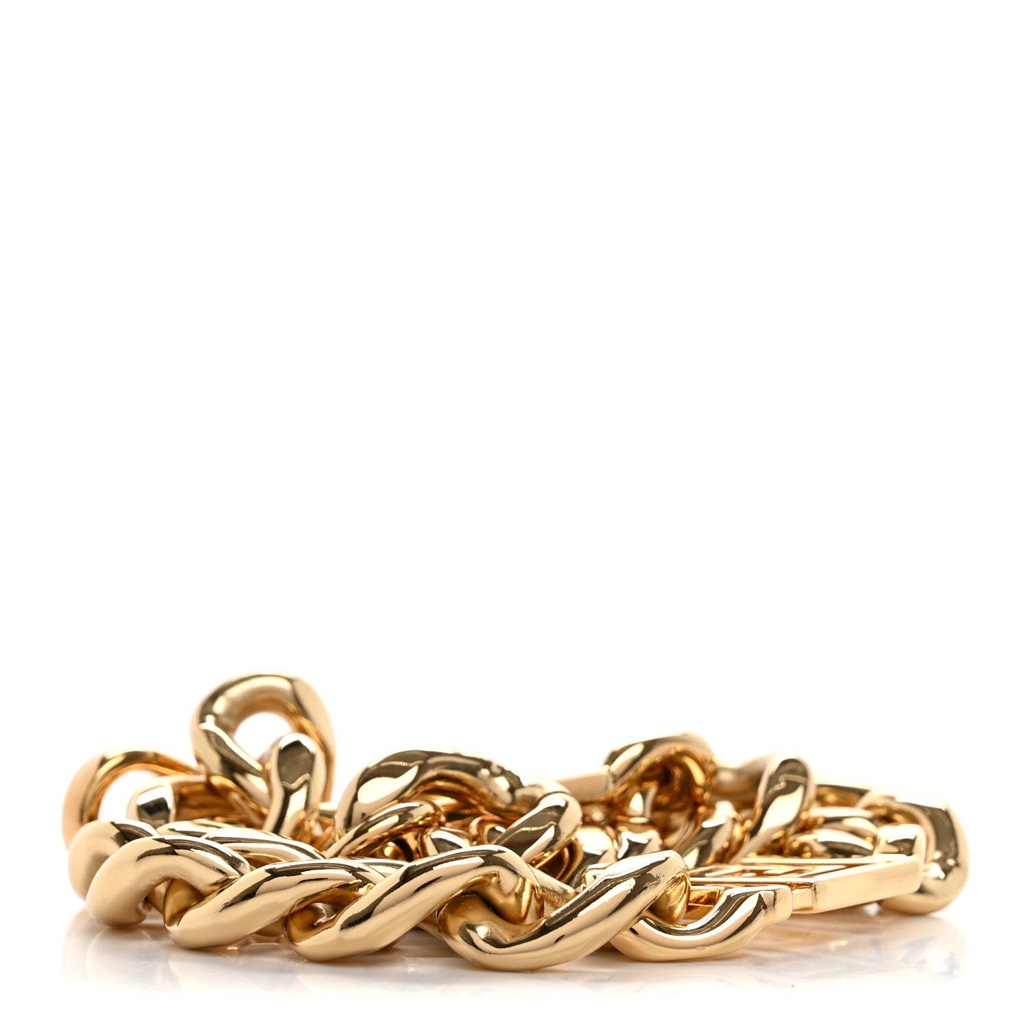 Versace FENDI X VERSACE Metal Catena Chain Strap Gold 2 of 5