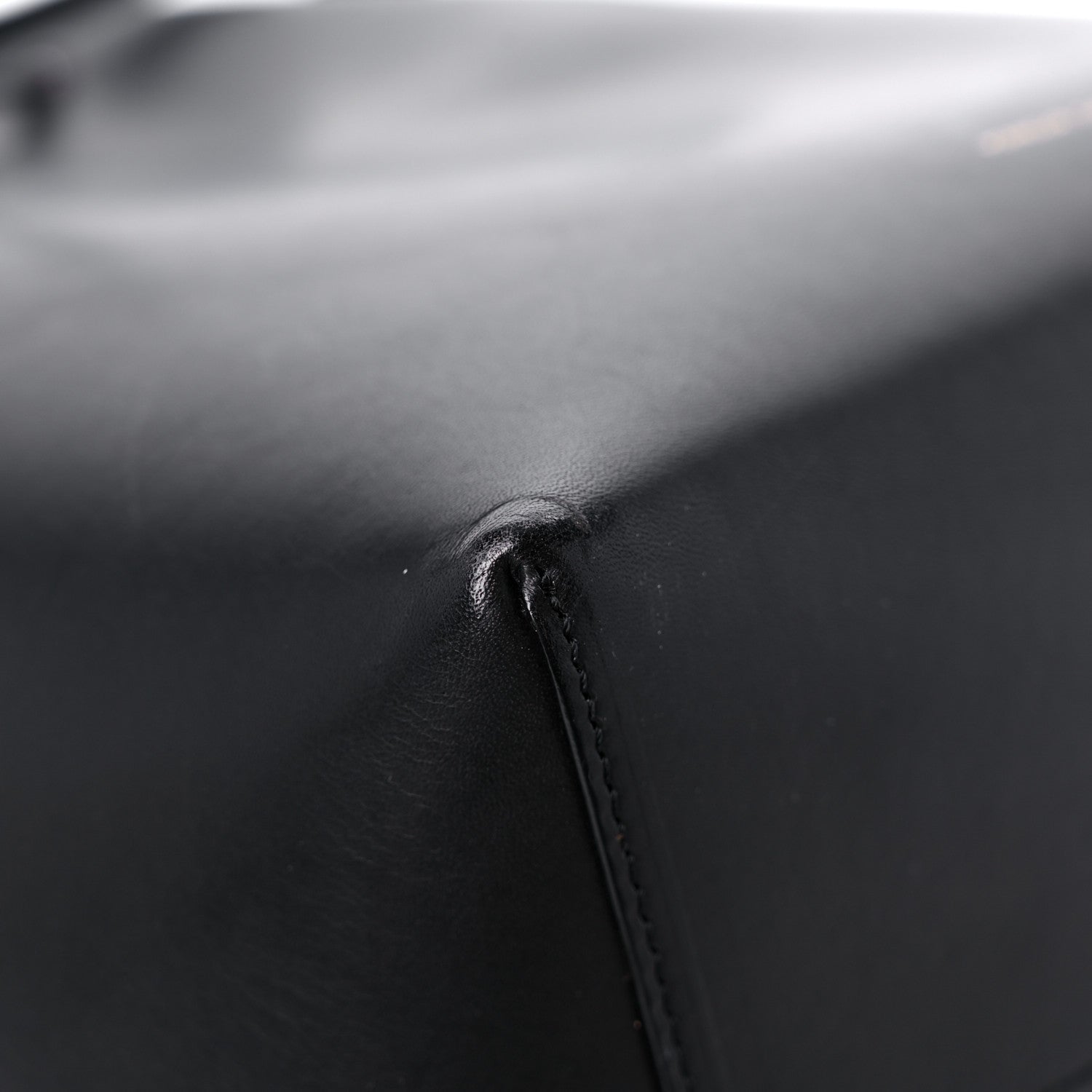 Mansur Gavriel Vegetable Tanned Calfskin Bucket Bag Black Flamma 9 of 10