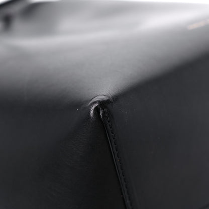 Mansur Gavriel Vegetable Tanned Calfskin Bucket Bag Black Flamma 9 of 10