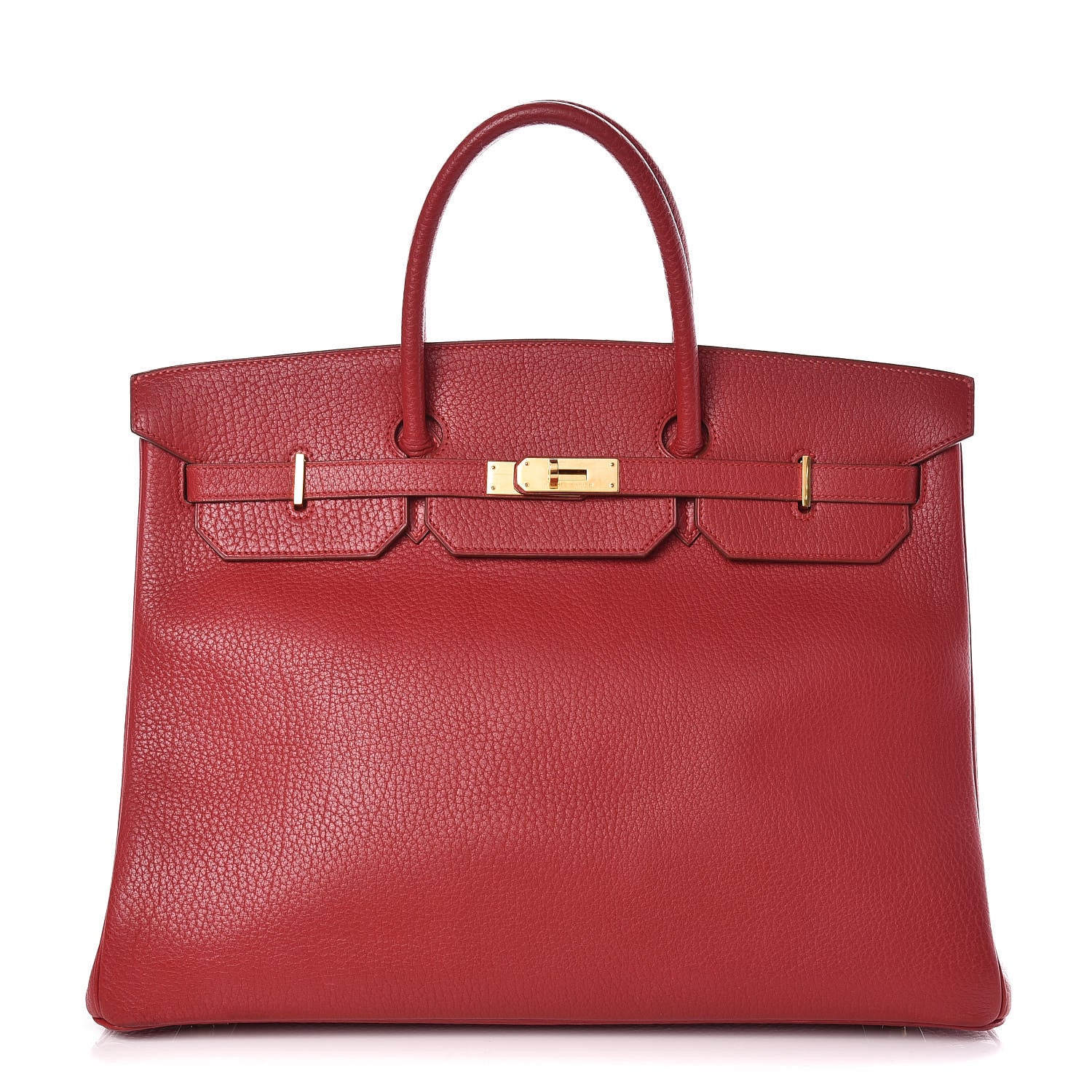 Hermes Ardennes Birkin 40 Rouge Vif 1 of 33