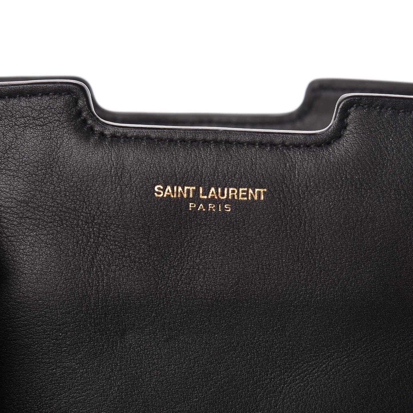 Calfskin Medium Classic Y Cabas Black