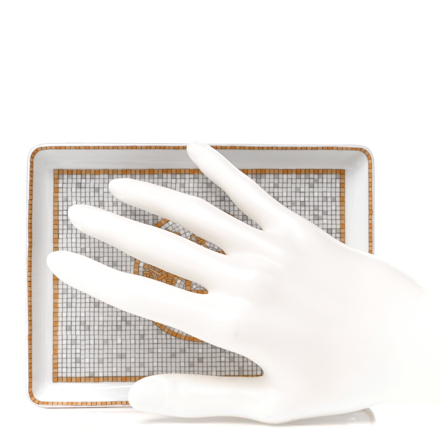 Porcelain Mosaique au 24 Gold Sushi Plate