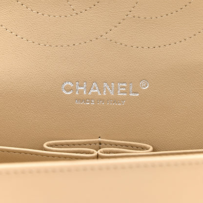 Chanel Lambskin Quilted Jumbo Double Flap Beige 6 of 10
