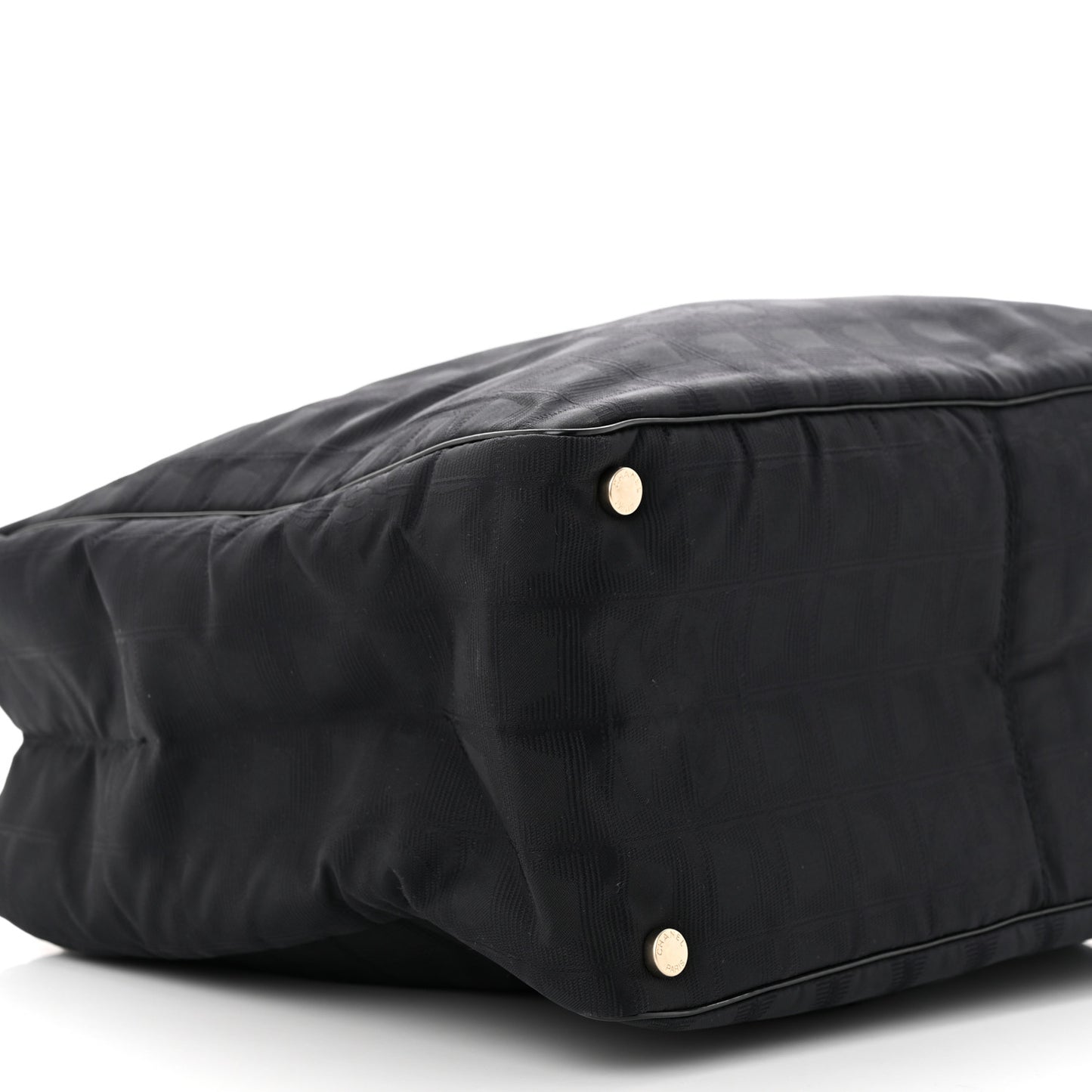Nylon Medium Travel Tote Black