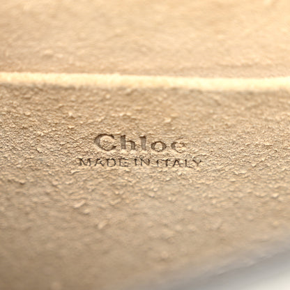 Chloe Calfskin Suede Medium Nile Bracelet Bag Airy Grey 6 of 10