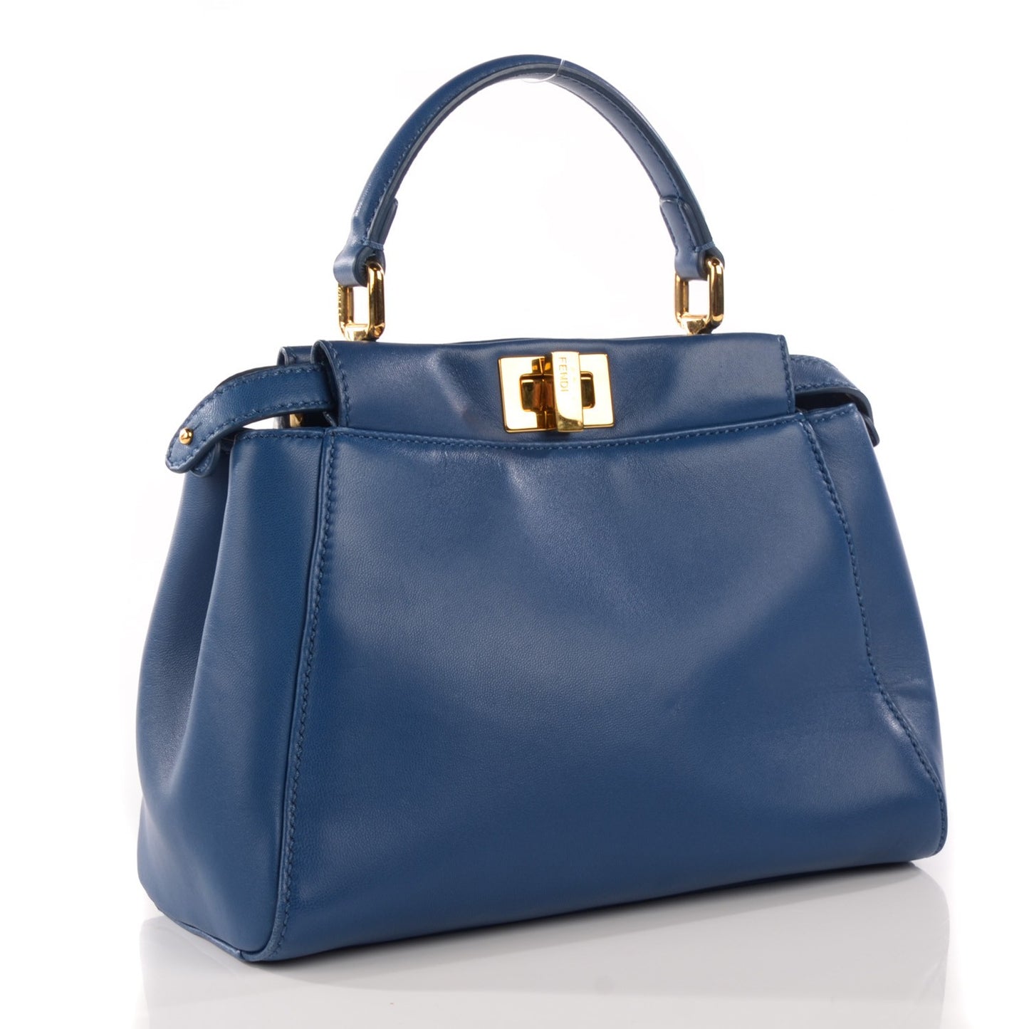 Nappa Mini Peekaboo Iconic Satchel Iris