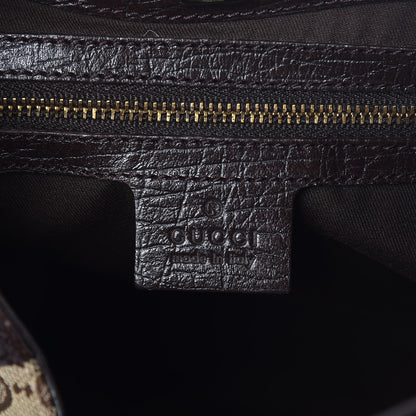 Gucci Monogram Hasler Hobo Dark Brown 6 of 7