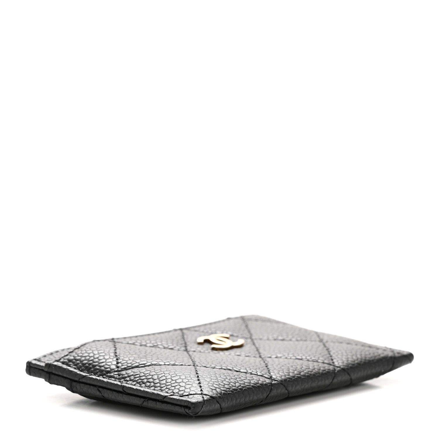 Chanel Caviar Quilted Card Holder Black 4 of 10