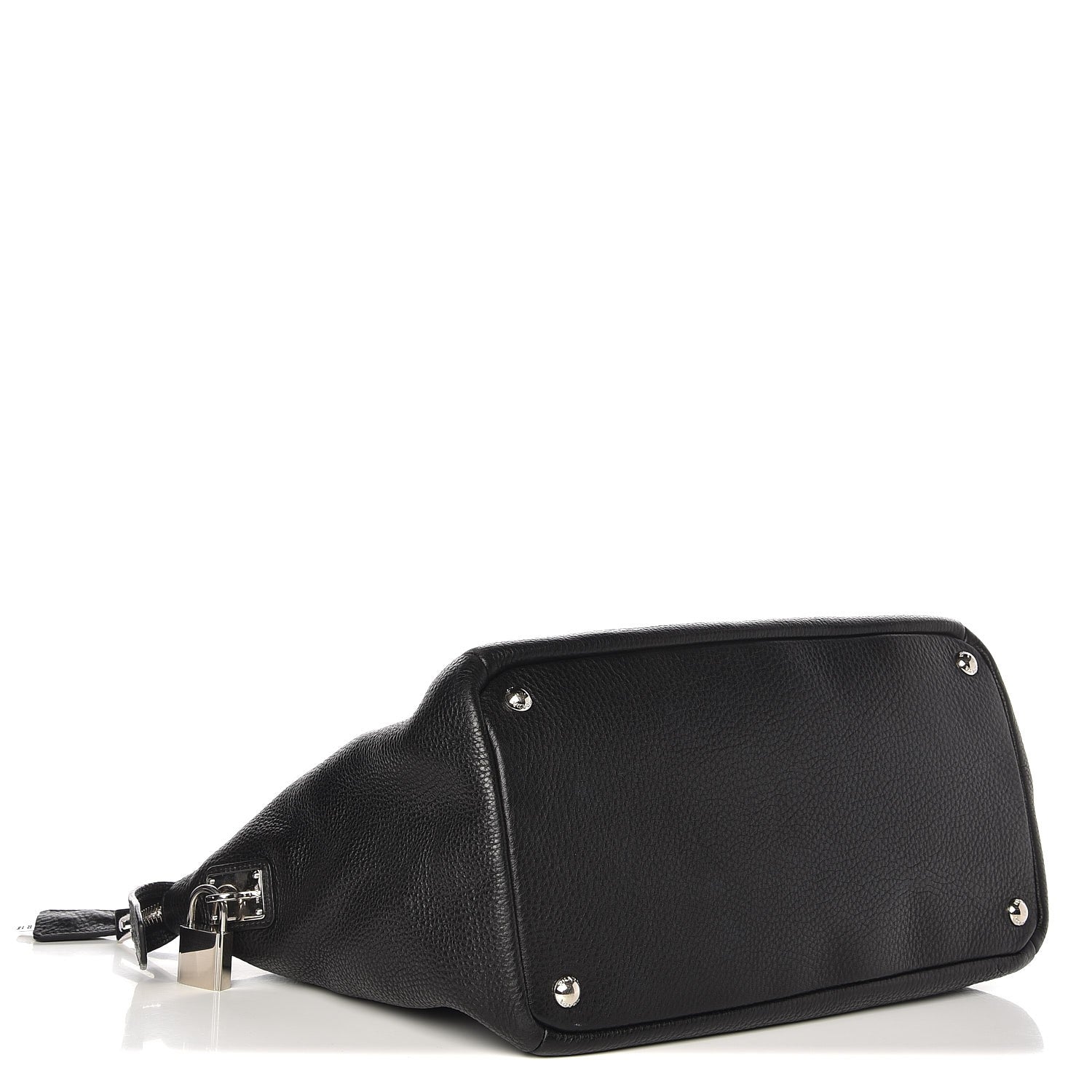 Prada Vitello Daino Shopping Tote Nero Black 4 of 9
