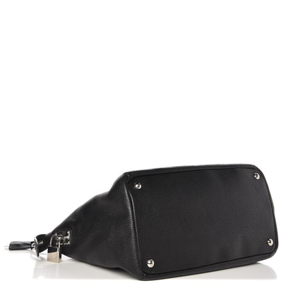 Prada Vitello Daino Shopping Tote Nero Black 4 of 9