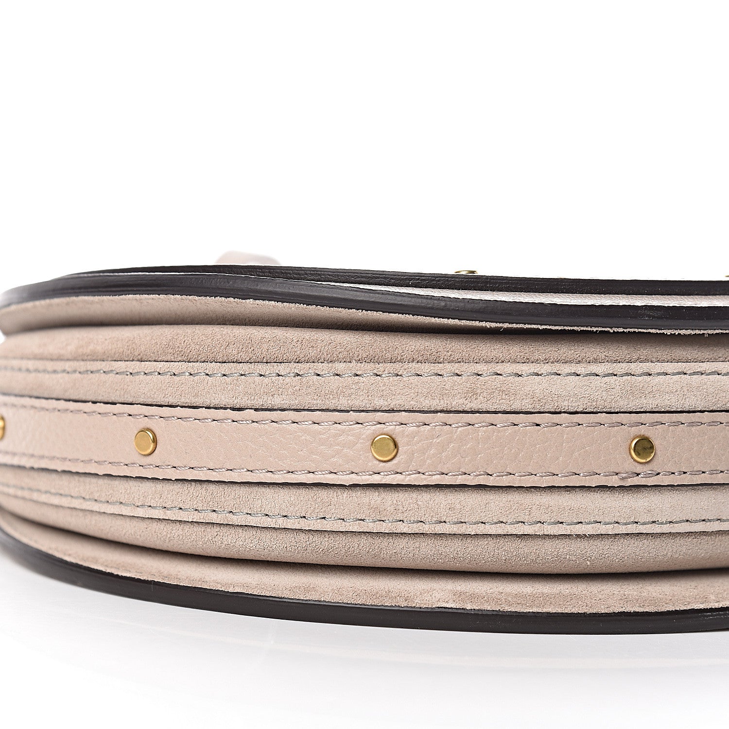Chloe Calfskin Suede Small Pixie Bag Motty Grey 8 of 9