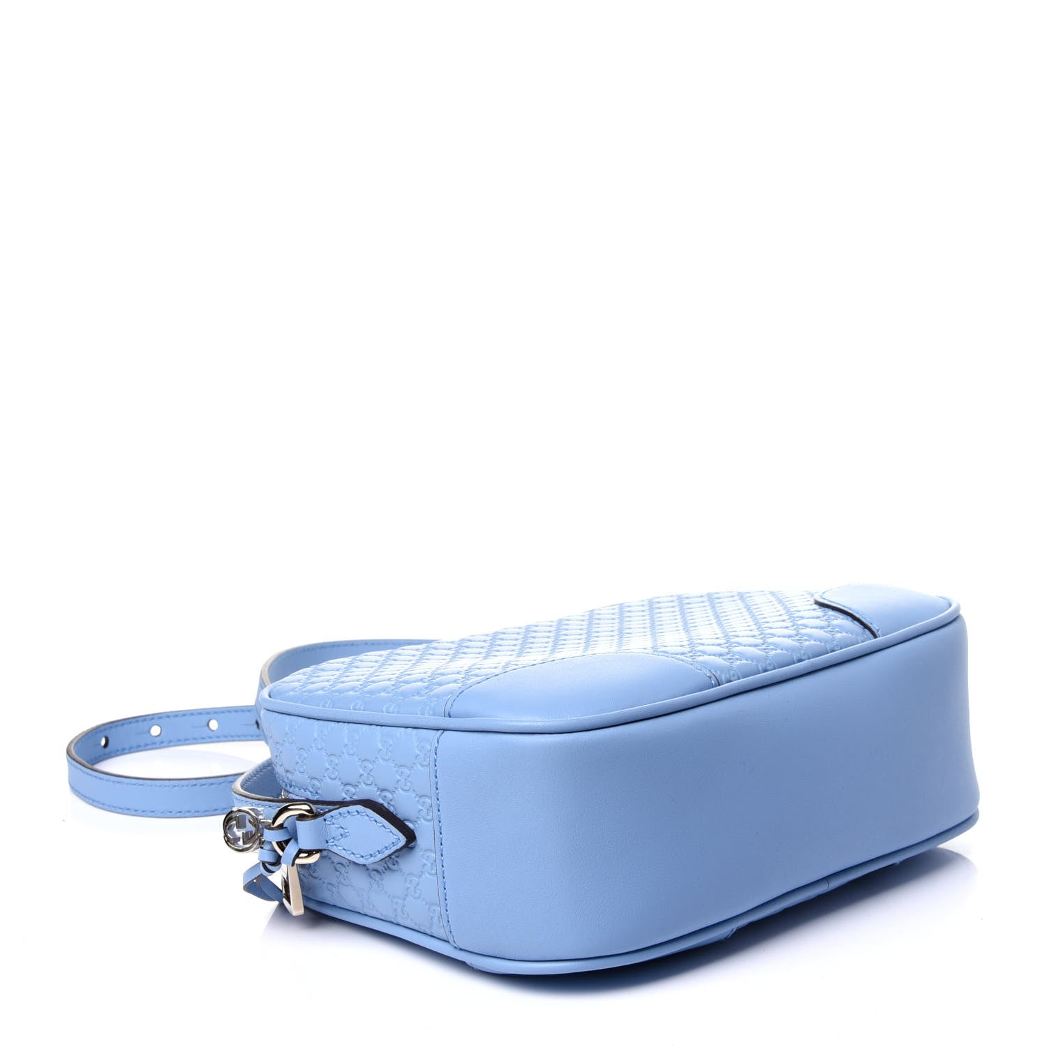Gucci Microguccissima Mini Bree Messenger Bag Mineral Blue 4 of 11