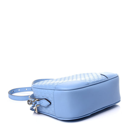 Gucci Microguccissima Mini Bree Messenger Bag Mineral Blue 4 of 11